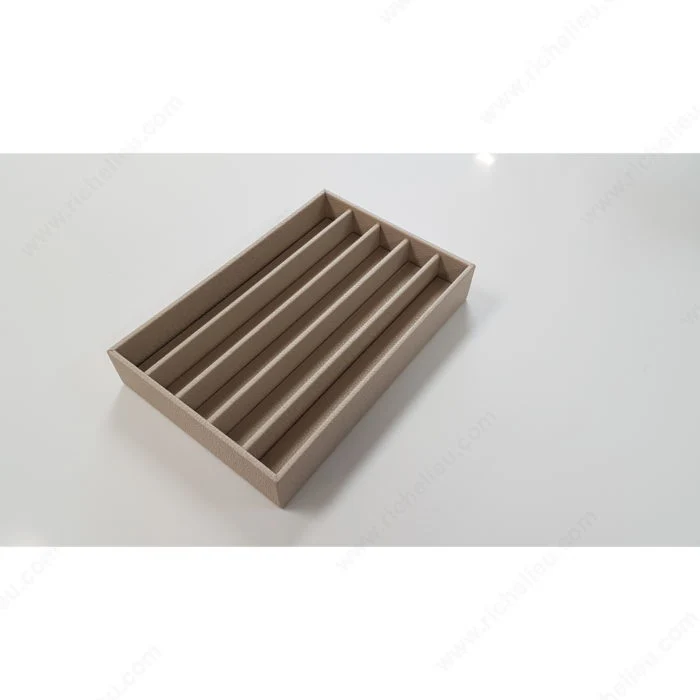 Plateaux pour bijoux en cuir