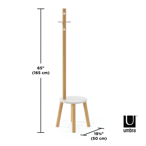 Tabouret porte-manteau - Pillar