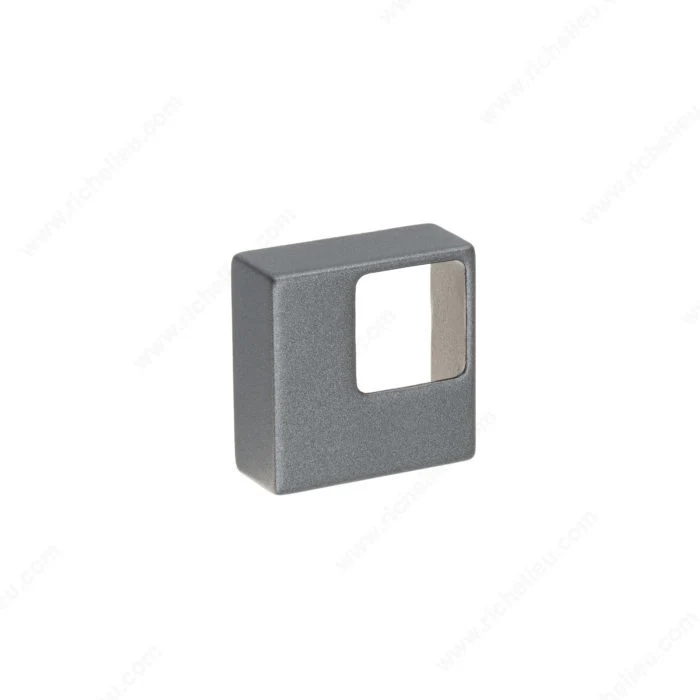 Bouton contemporain de métal - 7967