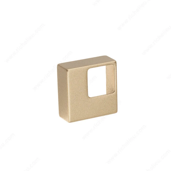 Bouton contemporain de métal - 7967