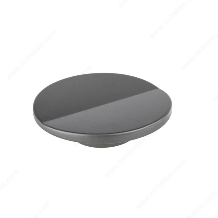 Bouton contemporain de métal - 2589