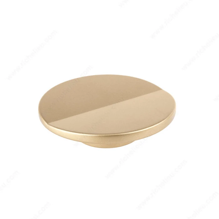 Bouton contemporain de métal - 2589