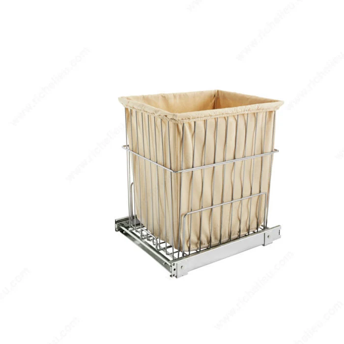 Panier à linge métallique coulissant Rev-A-Shelf