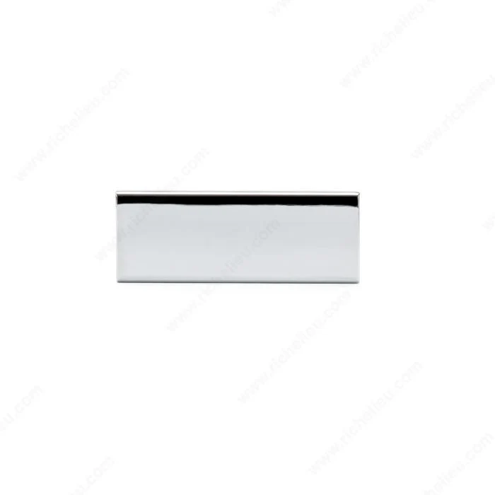 Poignée contemporaine pour rebord en aluminium - 576 - Chrome