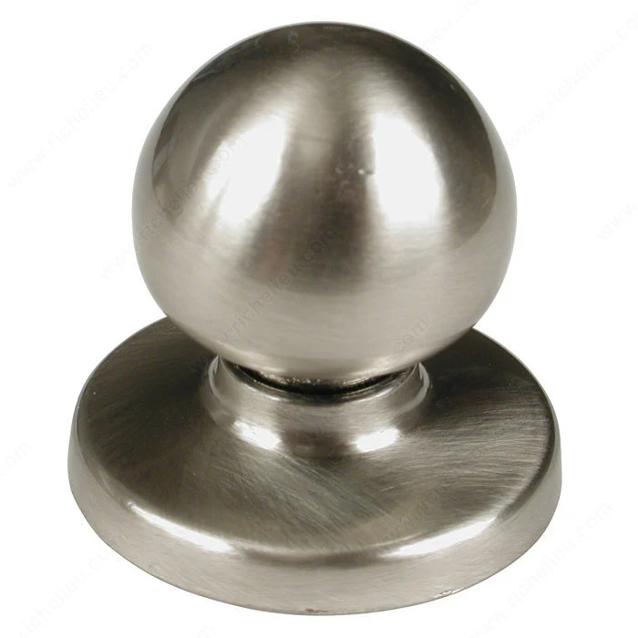 Bouton fonctionnel en métal pour garde-robe - 3922