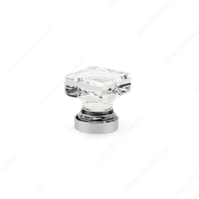 Bouton en verre contemporain - 6926