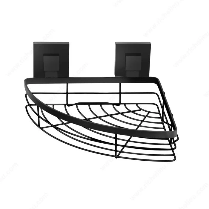 Panier de coin à ventouse en acier pour douche Fusion-Loc - 4828