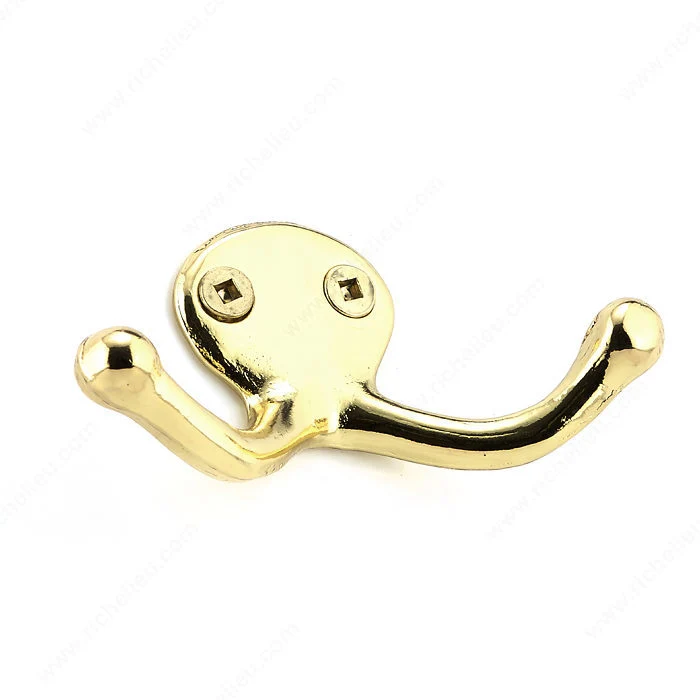 Crochet utilitaire double de 76,2 mm (3 po) - 6508