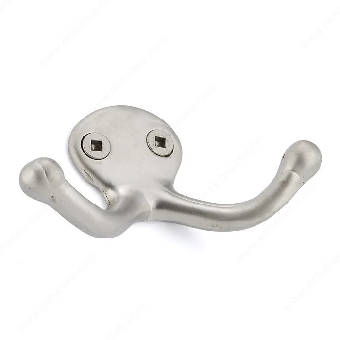 Crochet utilitaire double de 76,2 mm (3 po) - 6508