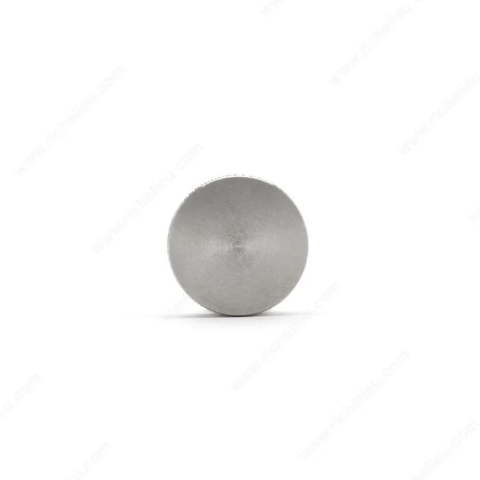 Bouton contemporain en acier inoxydable - PO2089X