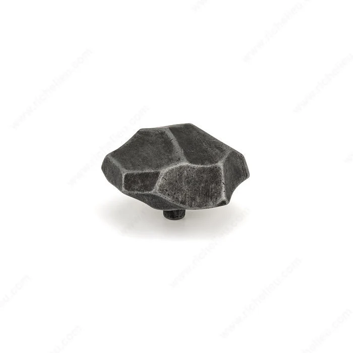 Bouton contemporain en métal - PO2048Z