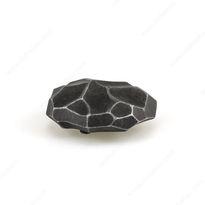 Bouton contemporain en métal - PO2048Z