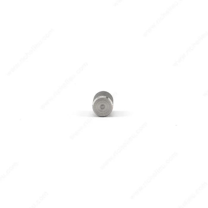 Bouton contemporain en acier inoxydable - PO2086X