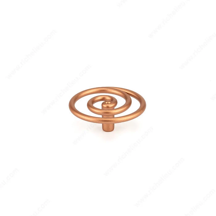 Bouton contemporain en métal - PO2066Z