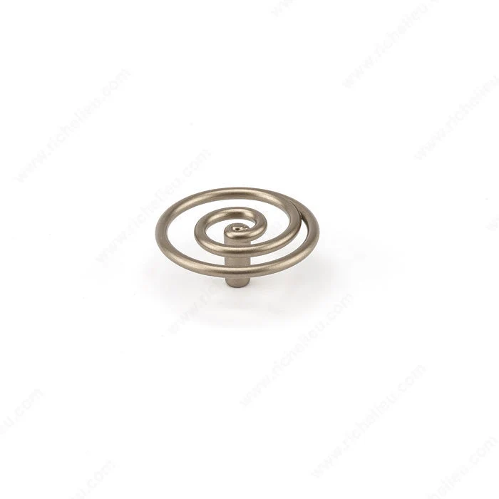 Bouton contemporain en métal - PO2066Z