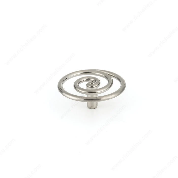Bouton contemporain en métal - PO2066Z