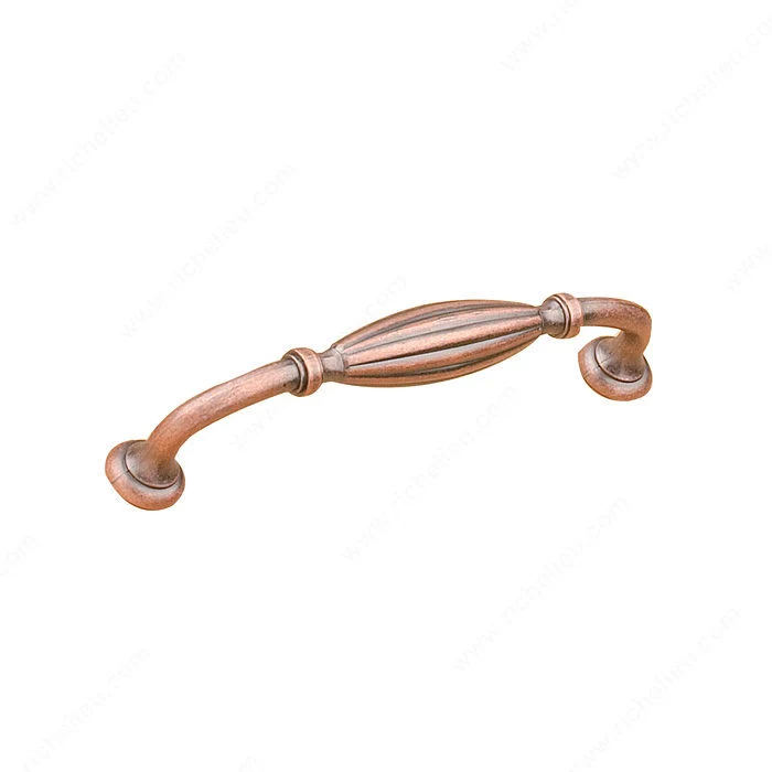 Poignée traditionnelle en métal - 8071