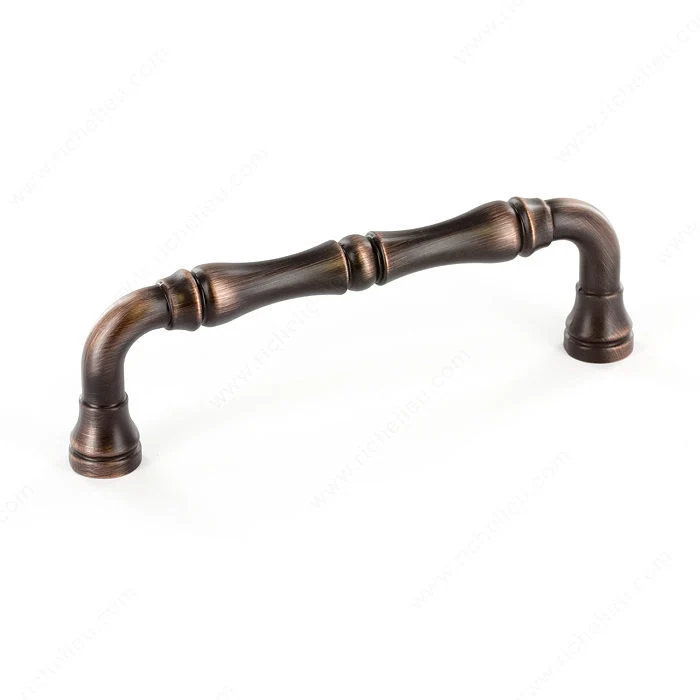 Poignée traditionnelle en métal - 7409