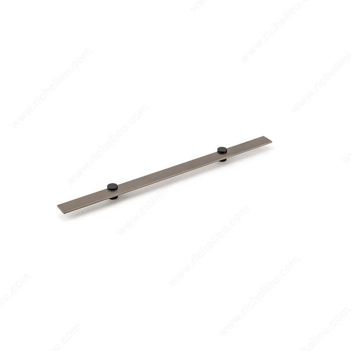 Poignée contemporaine en aluminium et laiton - MN2295I
