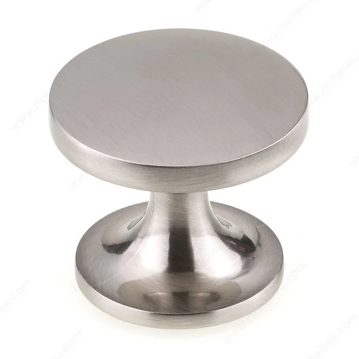 Bouton contemporain en métal pour garde-robe - 2265