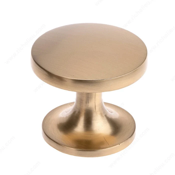 Bouton contemporain en métal pour garde-robe - 2265