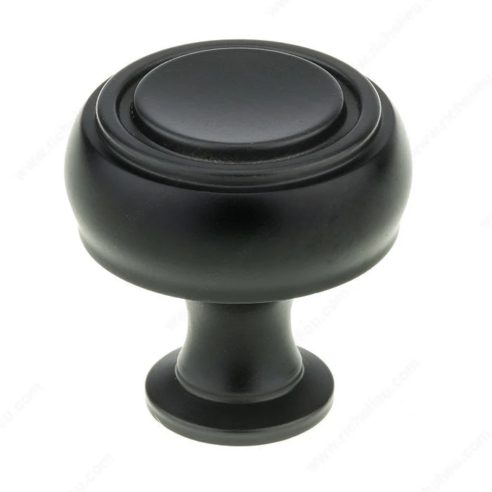 Bouton contemporain en métal - 8722