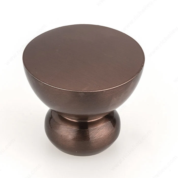 Bouton contemporain en métal - 7986