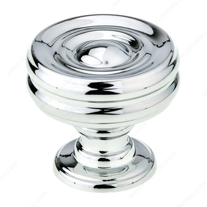 Bouton contemporain en métal - 8725