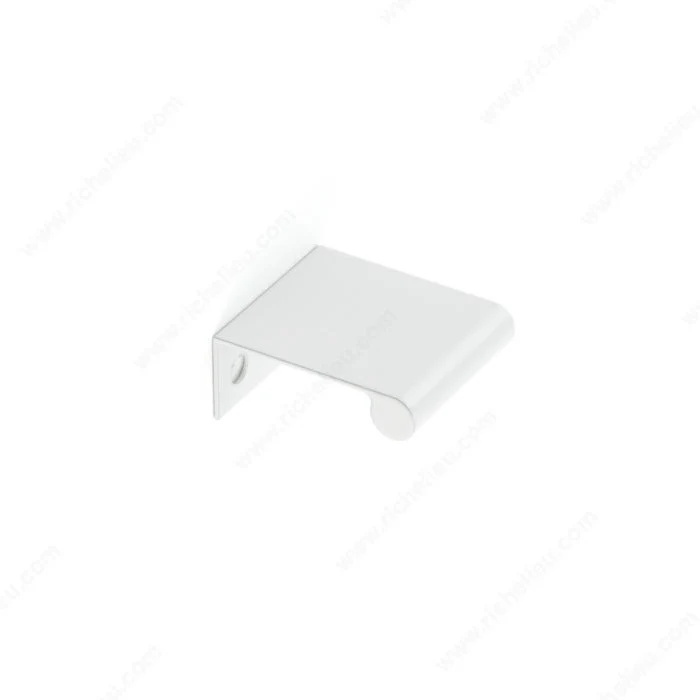 Poignée contemporaine pour rebord en aluminium - 9696