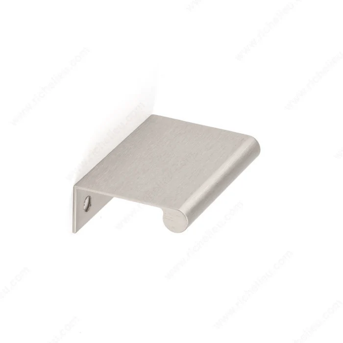 Poignée contemporaine pour rebord en aluminium - 9696