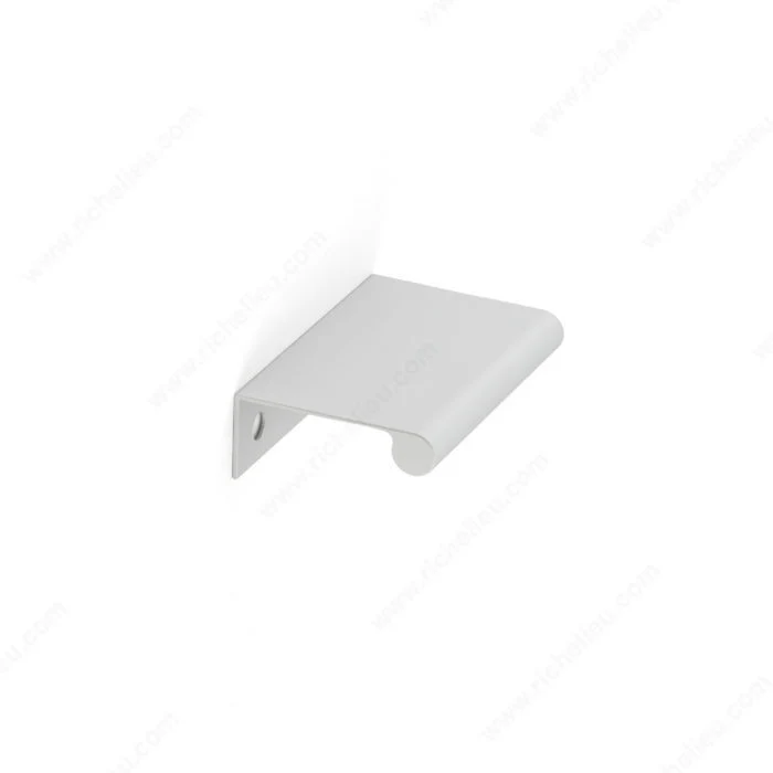Poignée contemporaine pour rebord en aluminium - 9696