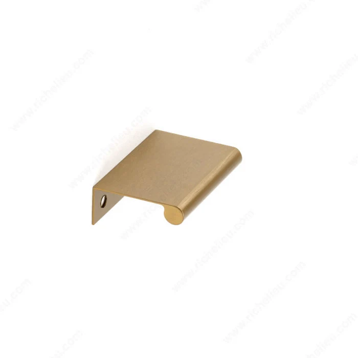 Poignée contemporaine pour rebord en aluminium - 9696