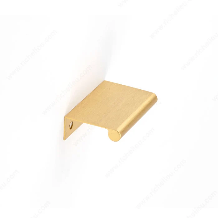 Poignée contemporaine pour rebord en aluminium - 9696