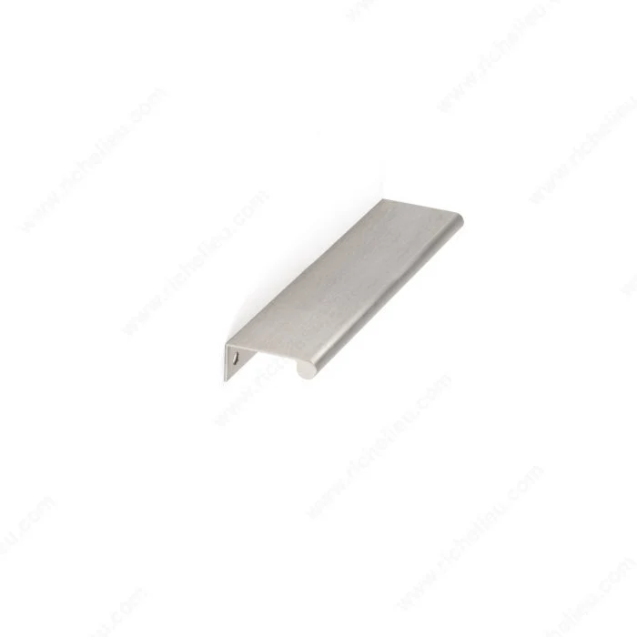 Poignée contemporaine pour rebord en aluminium - 9696