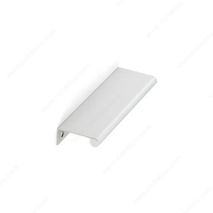 Poignée contemporaine pour rebord en aluminium - 9696