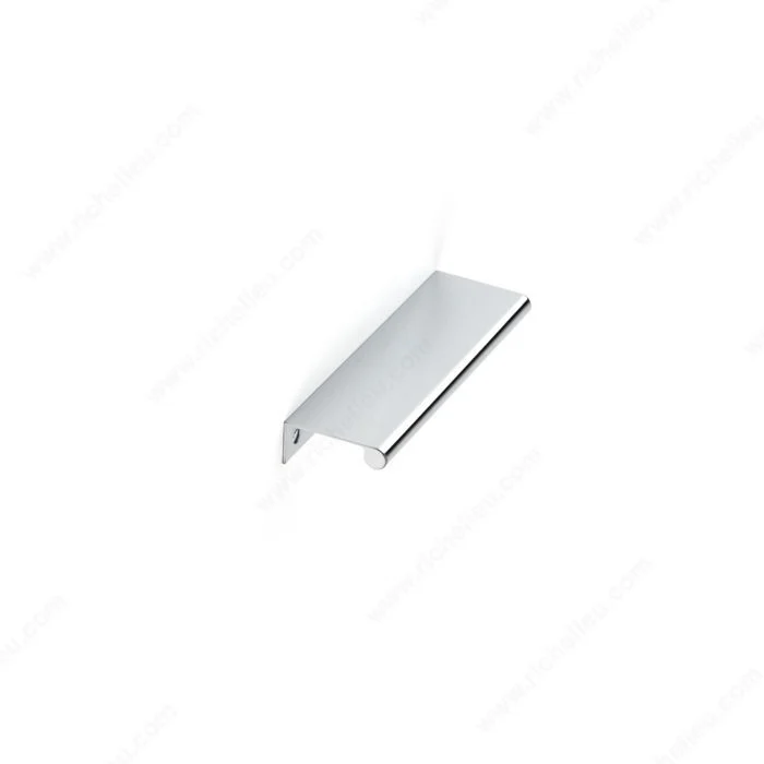 Poignée contemporaine pour rebord en aluminium - 9696
