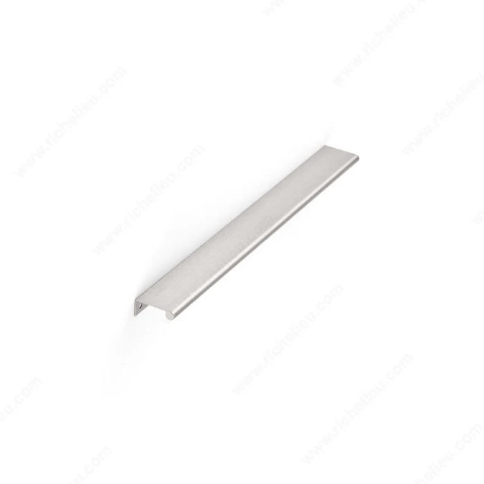 Poignée contemporaine pour rebord en aluminium - 9696