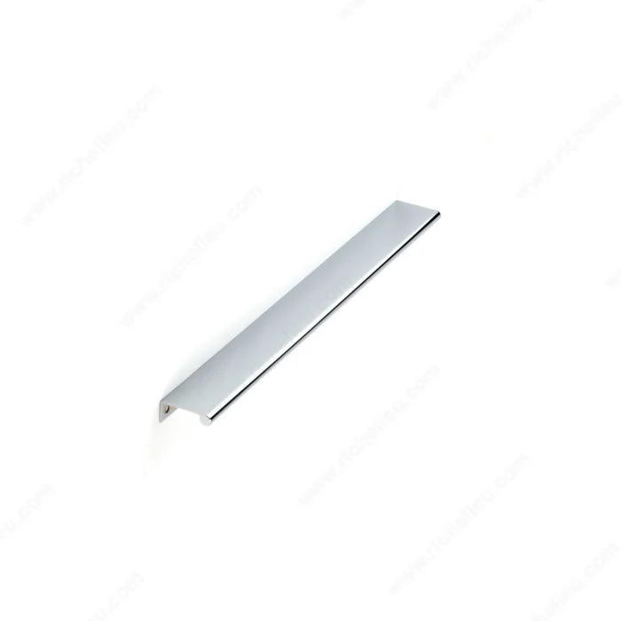 Poignée contemporaine pour rebord en aluminium - 9696