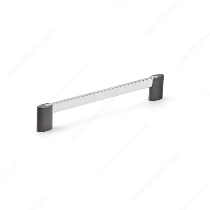 Poignée contemporaine en métal - 8728