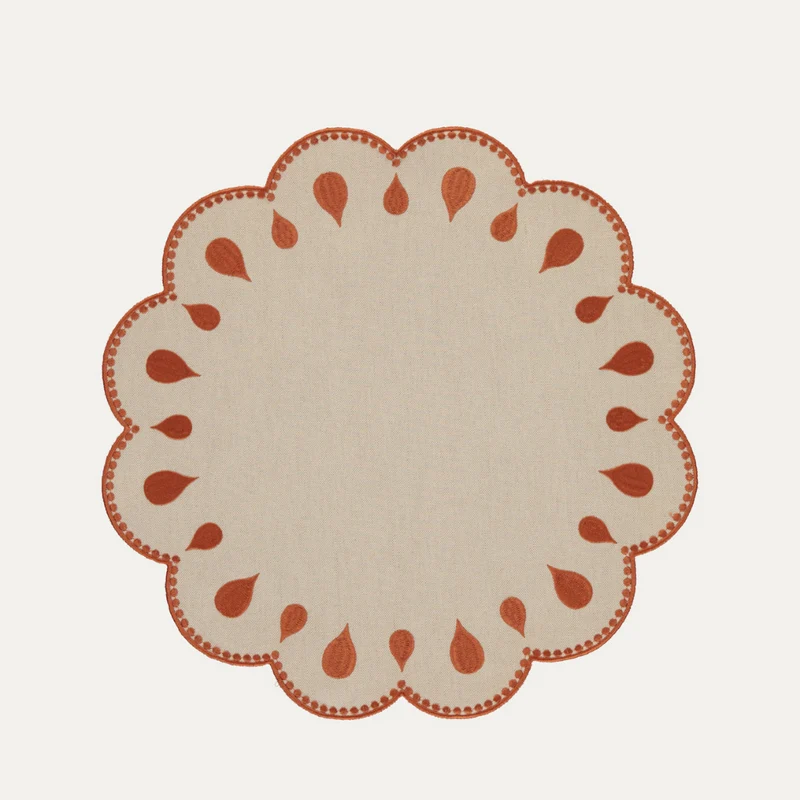 Set et serviette de table Gotas