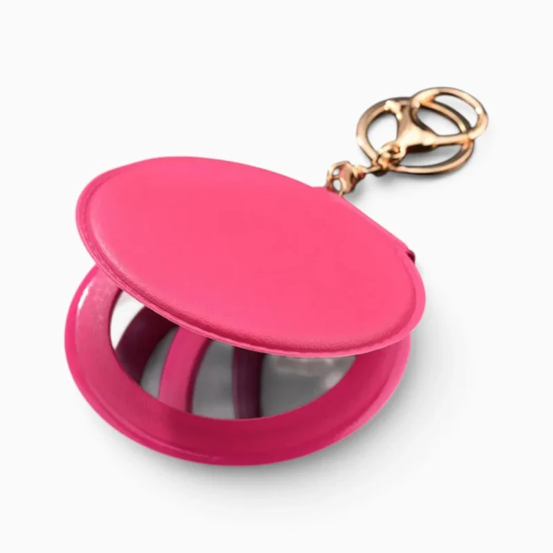 Miroir de poche grossissant