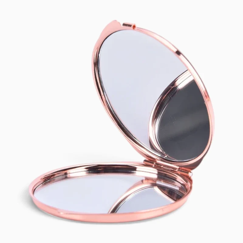 Miroir de poche grossissant