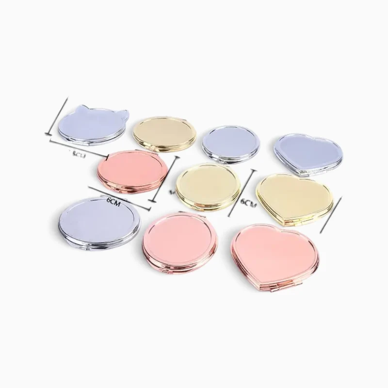 Miroir de poche grossissant