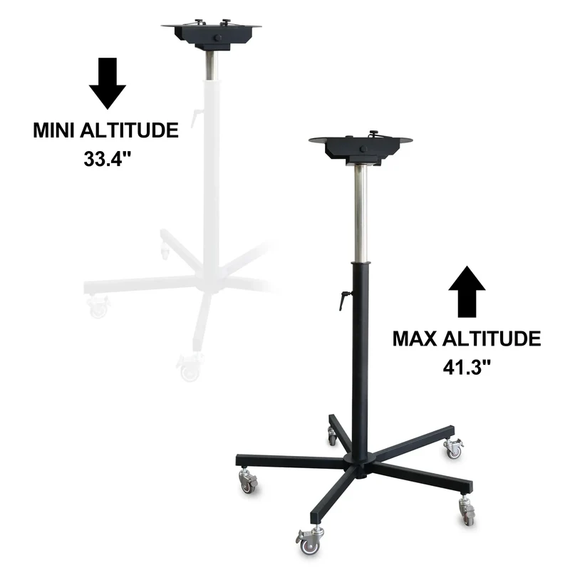 SHELANDY Pet Dryer Stand with Wheels & Hose Holder