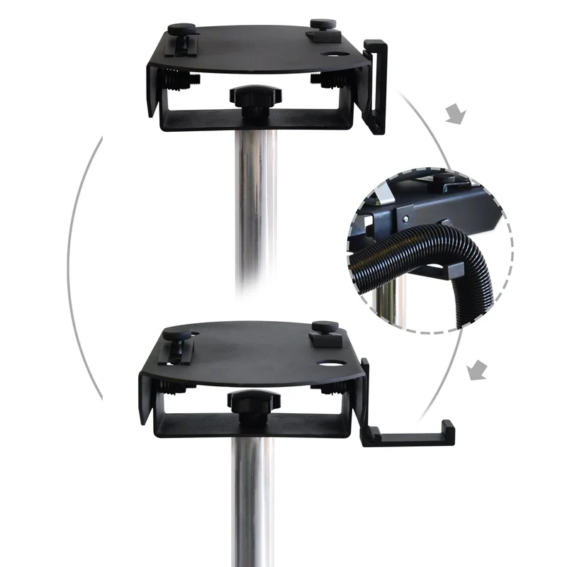 SHELANDY Pet Dryer Stand with Wheels & Hose Holder