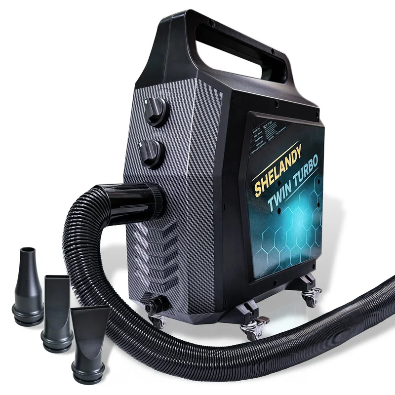 SHELANDY TWIN TURBO pet dryer | dog grooming force dryer model # 2405