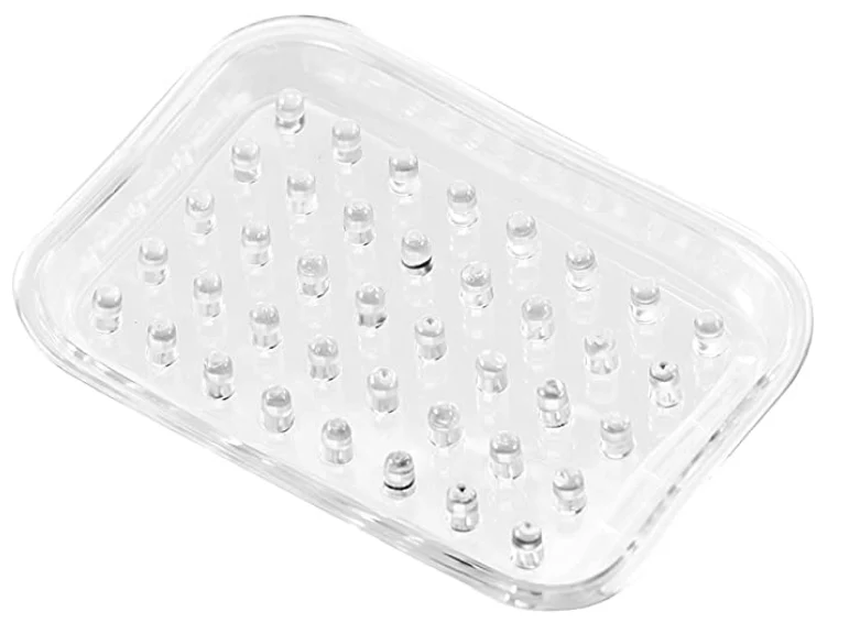 Porte-savon rectangulaire clair - Soapsaver