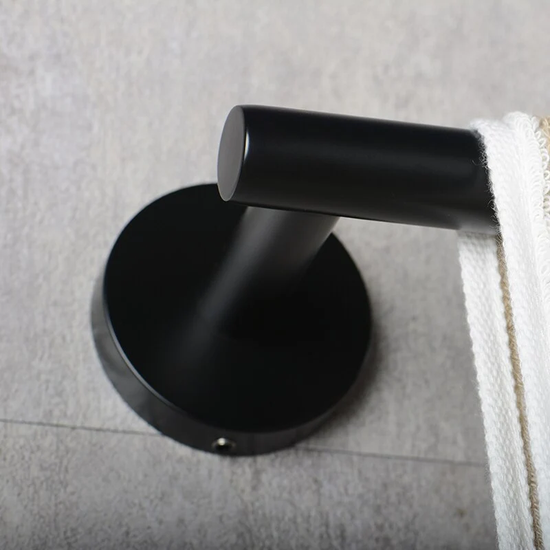 Porte serviettes noir