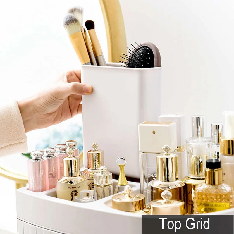 Rangement maquillage salle de bain