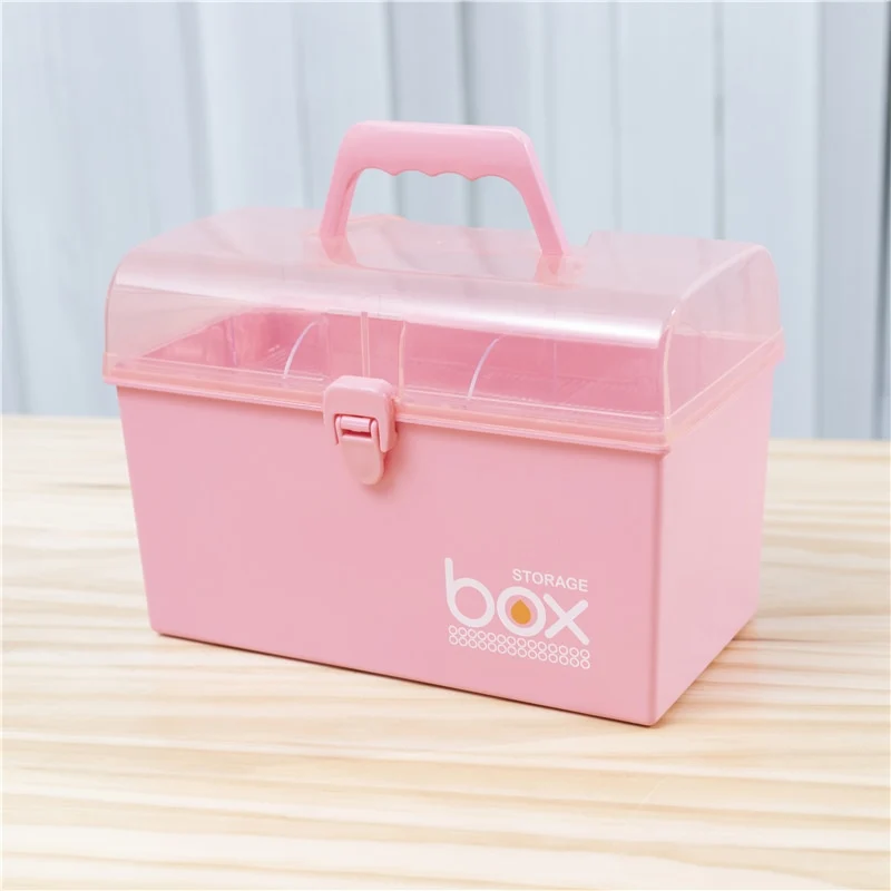 Rangement maquillage transparent